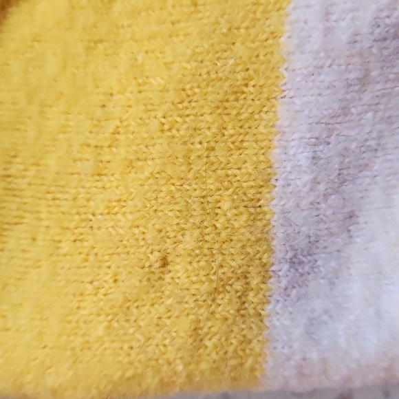 Madewell 'Gladwell' balloon sleeve fuzzy striped sweater - multicolor - Size S - Picture 10 of 10